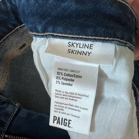 PAIGE Skyline Skinny Jeans - Picture 3 of 4